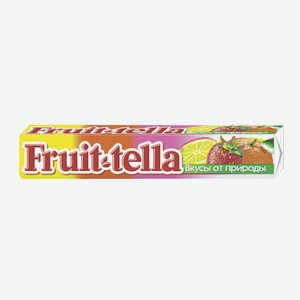 Конфеты жевательные Fruittella Ассорти с фруктовым соком, 41г