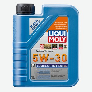 Масло моторное синтетическое Liqui Moly Leichtlauf High Tech LL 5W-30, 1л