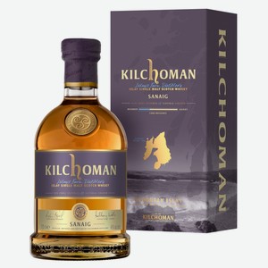 Виски Kilchoman Sanaig в подарочной упаковке, 0.7л