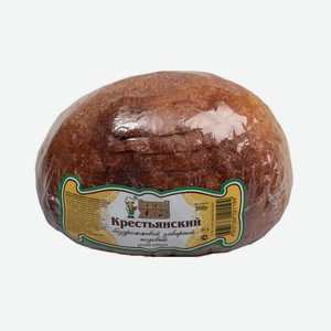 Хлеб Рижский хлеб Крестьянский бездрожжевой заварной подовый, 300г