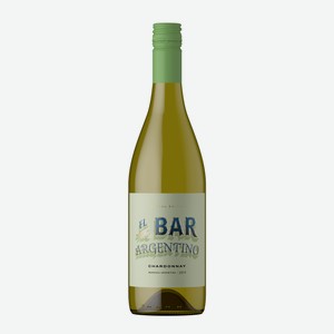 Вино El Bar Argentino Chardonnay белое сухое, 0.75л