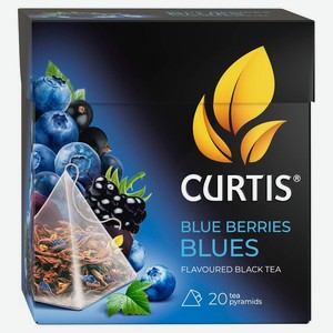 Чай чёрный Curtis Blue Berries Blues 20 пирамидок 36 г