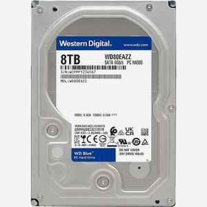 Жесткий диск(HDD) Blue 8Tb WD80EAZZ Western Digital