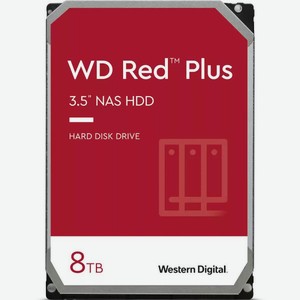 Жесткий диск(HDD) Red Plus 8Tb замена WD80EFBX WD80EFZZ Western Digital