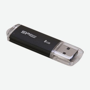 Флешка UFD ULTIMA II-I USB 2.0 SP008GBUF2M01V1K 8Gb Черная Silicon Power