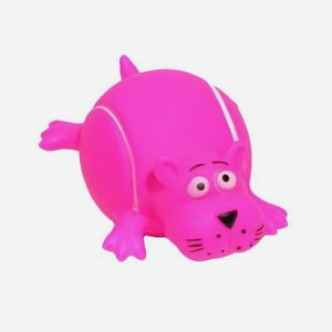 Игрушка для собак Пижон пищащая Собакомяч 10 см розовая