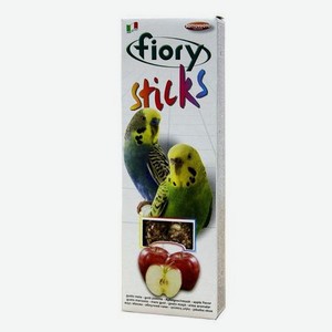 Лакомство для попугаев Fiory Sticks Палочки с яблоком 30г 2 шт