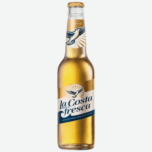 Пиво La Costa Fresca светлое пастеризованное 4.1%, 330мл