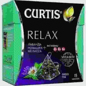 Чай Зеленый Curtis Relax 15 Пирамидок