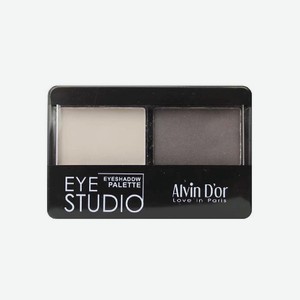 ALVIN D’OR Тени для век EYE STUDIO, тон 01 (матовый/сияющий)