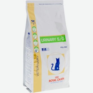 Корм для кошек Royal Canin Vet Diet Urinary S/O LP34 При мочекаменной болезни, птица 400 г