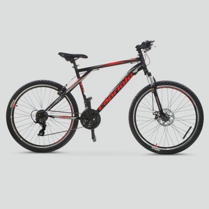 Велосипед MTB Adrenalin Черный/Красный 26