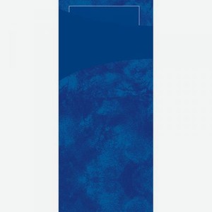 Конверт для столовых приборов Duni синих 19х8,5 см 100 шт