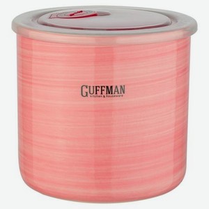 Банка для сыпучих продуктов Guffman Ceramics 1 л розовый
