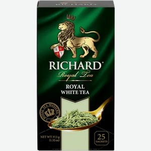 Чай Richard Royal White Teaf белый, 25пакет