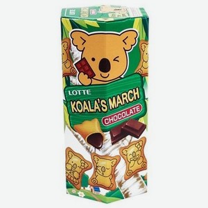 Печенье Lotte Koala Шоколад 50 г