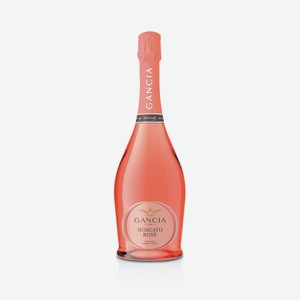 Вино игристое Gancia Rose Moscato розовое сладкое, 0.75л