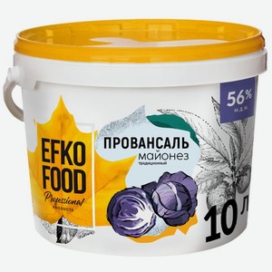 Майонез Efko Food Professional 56%, 10л