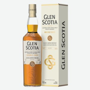 Виски Glen Scotia Double Cask в подарочной упаковке, 0.7л