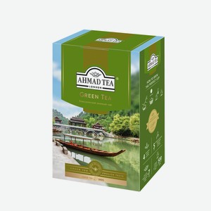 Чай Ahmad Tea зеленый листовой, 200г