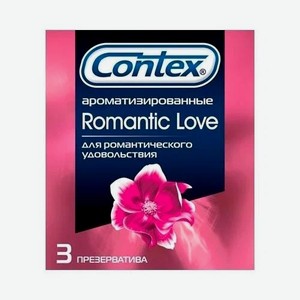 CONTEX Презервативы Romantic Love ароматизированные №3