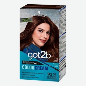 Стойкая краска для волос Color Cream 142,5мл: 460 Темный шоколад