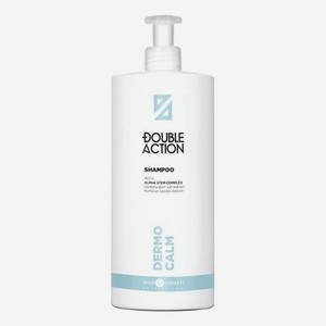 Смягчающий шампунь для волос Double Action Dermo Calm Shampoo: Шампунь 1000мл