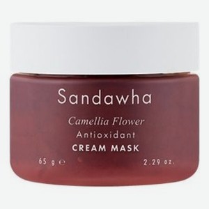 Антиоксидантная крем-маска на основе экстракта цветка камелии японской Camellia Flower Antioxidant Cream Mask 65г