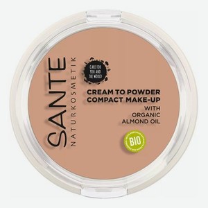 Компактный тональный крем для лица Cream To powder Compact Make-Up 9г: 02 Warm Meadow