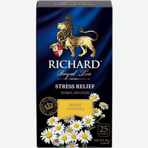 Чай Richard Camomile. Stress Relief фрукт-трав, 25пакет