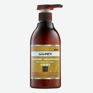 Восстанавливающий шампунь с африканским маслом ши для тонких волос Damage Repair Light Pure African Shea Butter Shampoo: Шампунь 1000мл