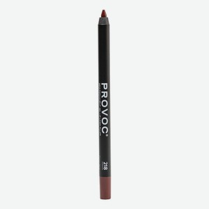 Полуперманентный гелевый карандаш для губ Gel Lip Liner Filler 1,2г: 218 Deep Red