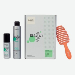 Набор для поврежденных волос Smart Care Repair (шампунь 300мл + эликсир 115мл + щетка для волос)