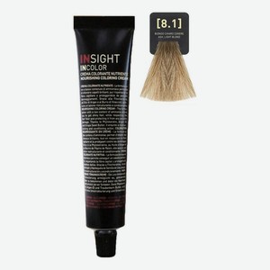 Крем-краска для волос с фитокератином Incolor Crema Colorante 100мл: 8.1 Пепельный светлый блондин