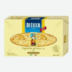 Макаронные изделия De Cecco Tagliatelle All uovo № 104 250 г
