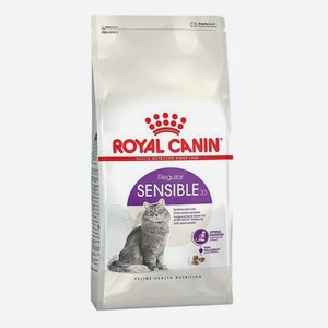 Сухой корм Royal Canin Sensible 33 с курицей при чувствительном пищеварении для кошек 1,2 кг