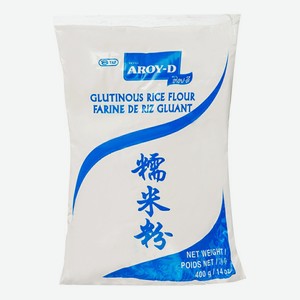 Мука Aroy-D рисовая клейкая без глютена 400 г