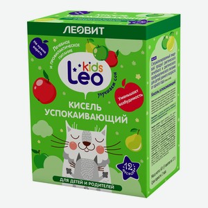 Смесь для приготовления напитка Леовит Leo Kids Кисель успокаивающий от 1 года 5 х 12 г