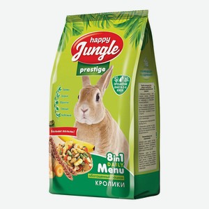 Корм для кроликов Happy Jungle Престиж 500 г