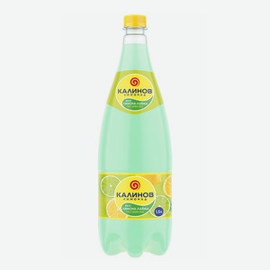 Газированный напиток Калинов вкус Лимон-лайм 1,5 л