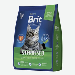 Сухой корм Brit Premium для стерилизованных кошек 800 г