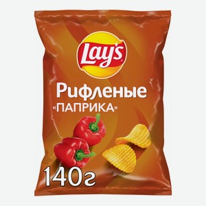 Чипсы картофельные Lay s Паприка 140 г