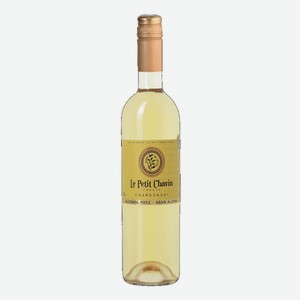 Вино безалкогольное Le Petit Chavin Blanc Chardonnay белое полусладкое 0,75 л