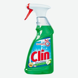 Средство Clin Яблоко для мытья окон и стекол 500 мл