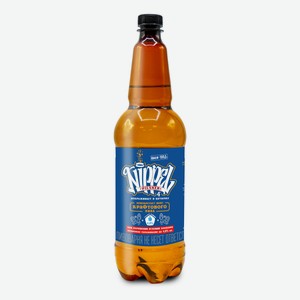 Безалкогольный пивной напиток Афанасий Nippel Pilsner светлый нефильтрованный непастеризованный 1,4 л