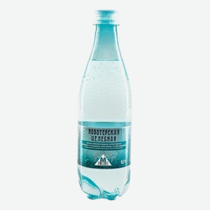 Вода минеральная питьевая Новотерская Целебная природная газированная лечебно-столовая 0,5 л