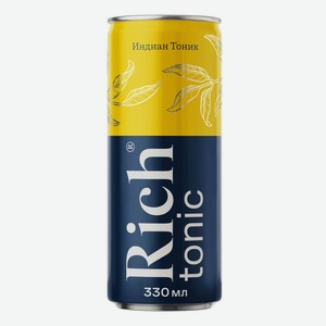 Газированный напиток Rich Bitter тоник-индиан 0,33 л