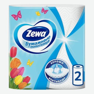Бумажные полотенца Zewa 1/2 листа 2 рулона