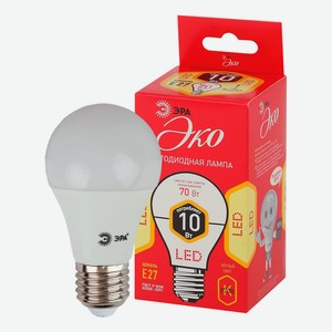 Светодиодная лампа Эра Eco A60-10W-827-E27