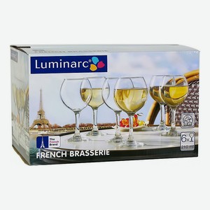 Бокалы Luminarc French brasserie 280 мл 6 шт